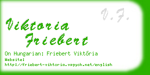 viktoria friebert business card